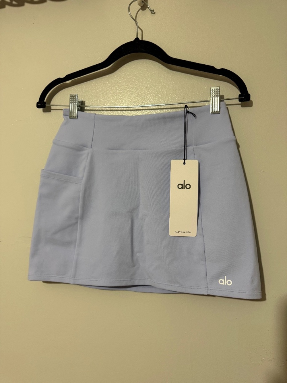 Alo Airbrush High-Waist Good Form Tennis Skirt - NWT